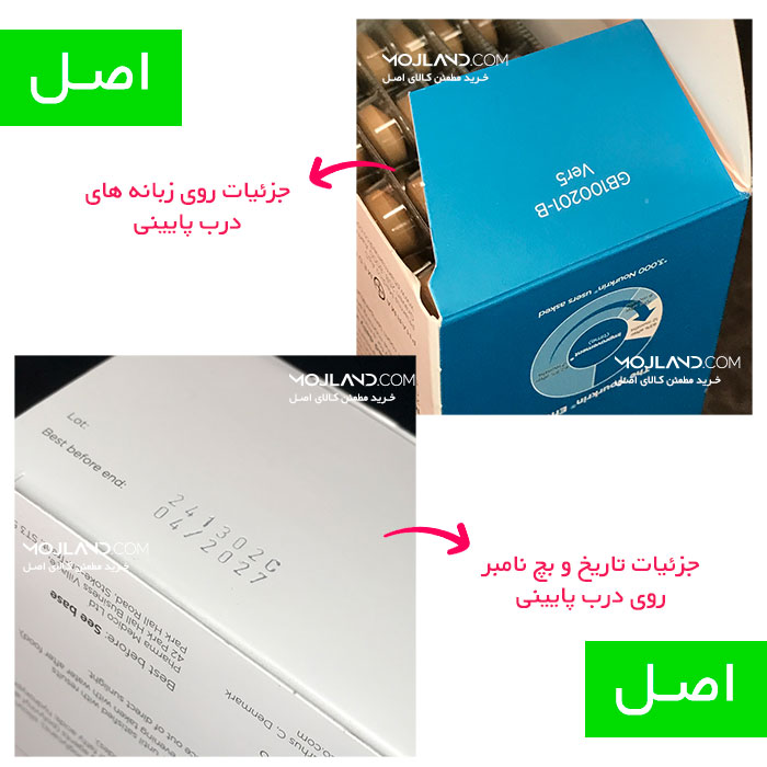 درب جعبه نورکرین اصل و تقلبی